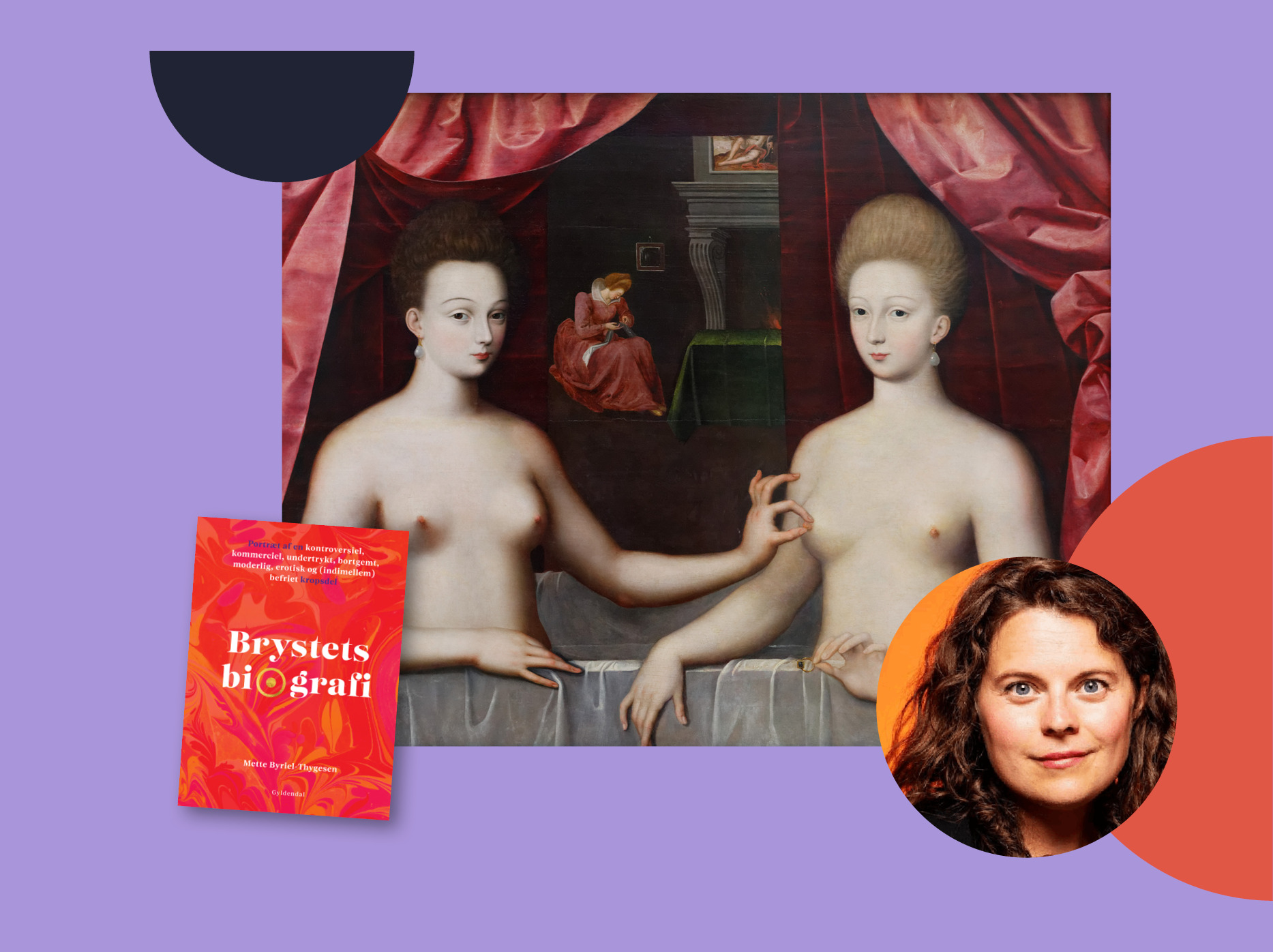 Foredrag og kreativ samtalesalon om brystets betydning