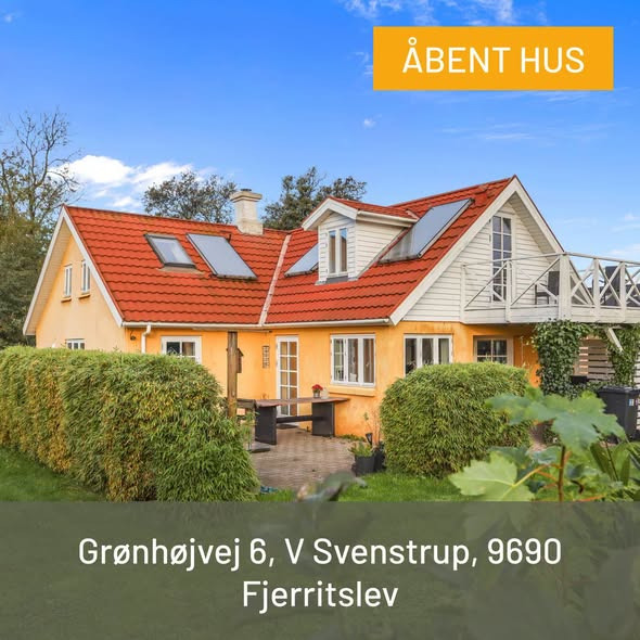 Mæglerhuset holder åbent hus i Fjerritslev og omegn søndag den 11. oktober