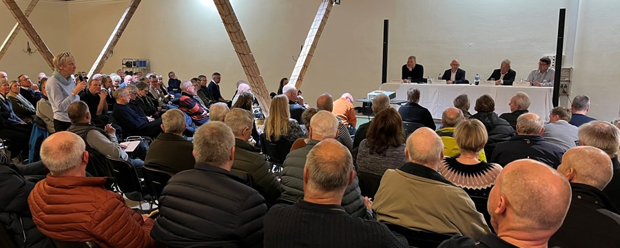 Knap 200 borgere diskuterede planer for nyt grønt erhvervsområde i Frederikshavn