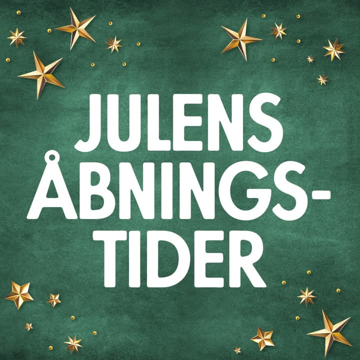 Meny Hjerting: Ændrede åbningstider i juledagene 