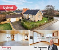WESTERGAARD BOLIG præsenterer ny moderniseret gulstensvilla i tre plan