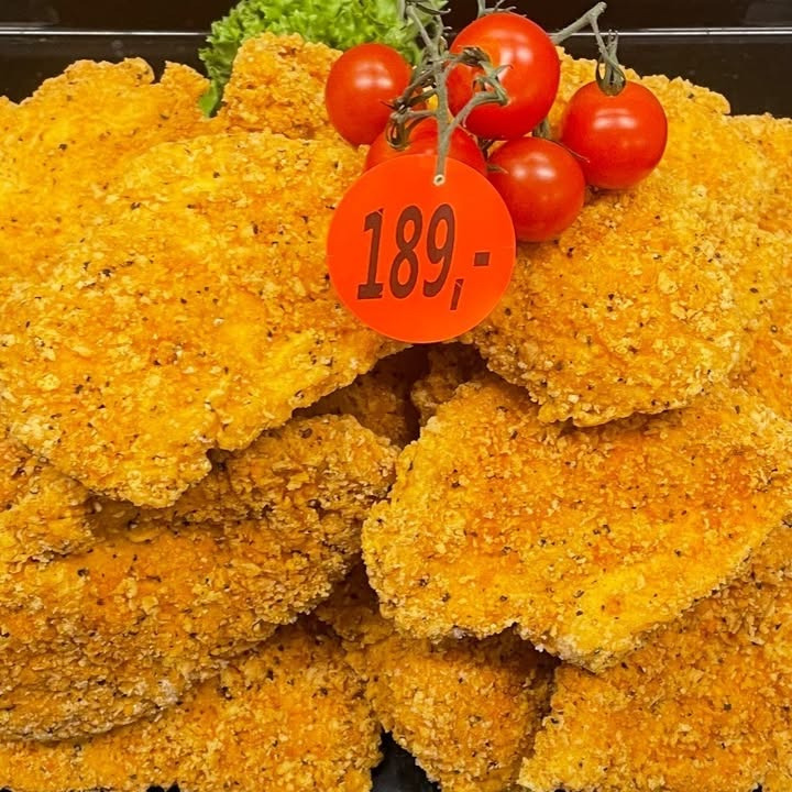 SuperBrugsen Hammerum tilbyder storkøb på forstegt kyllingefilet
