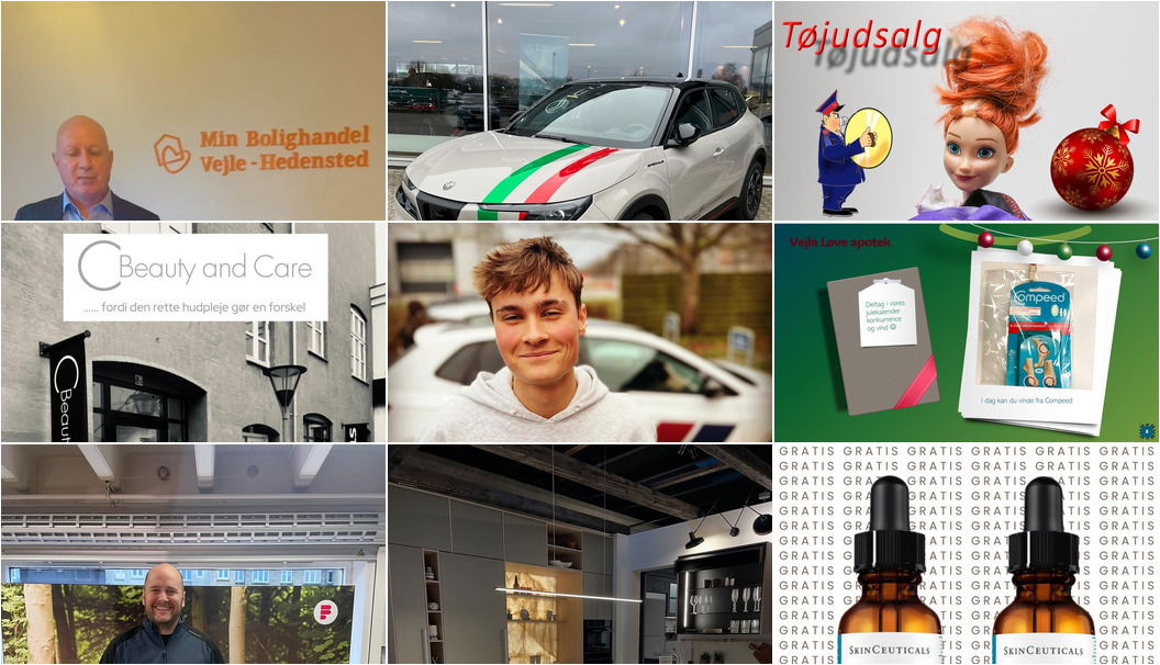 Nyt fra Lets Drive, Fri BikeShop Vejle, MIN BOLIGHANDEL VEJLE - HEDENSTED og 7 andre