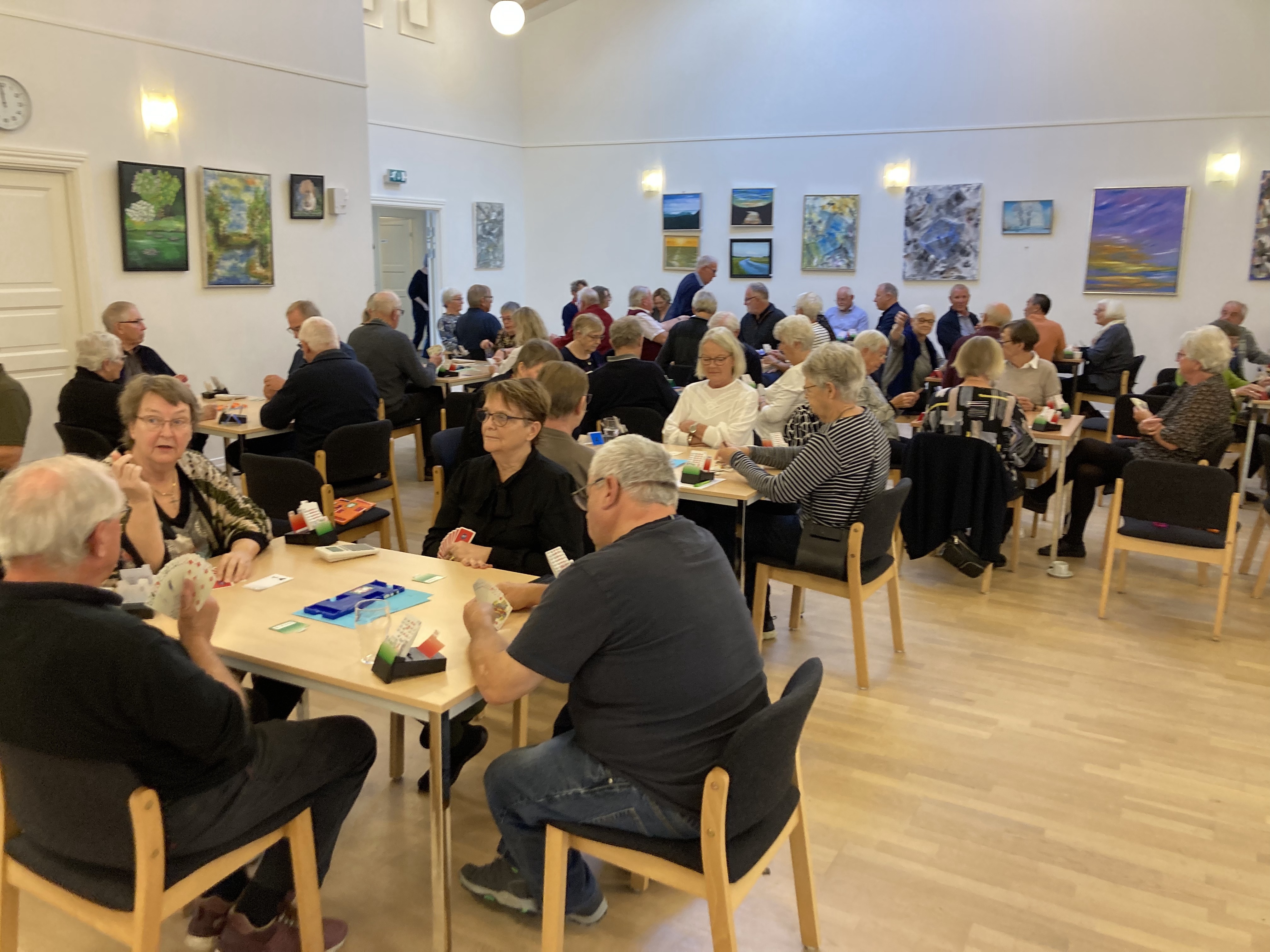 Intro-aften ved Brønderslev Bridgeklub den 4. september 