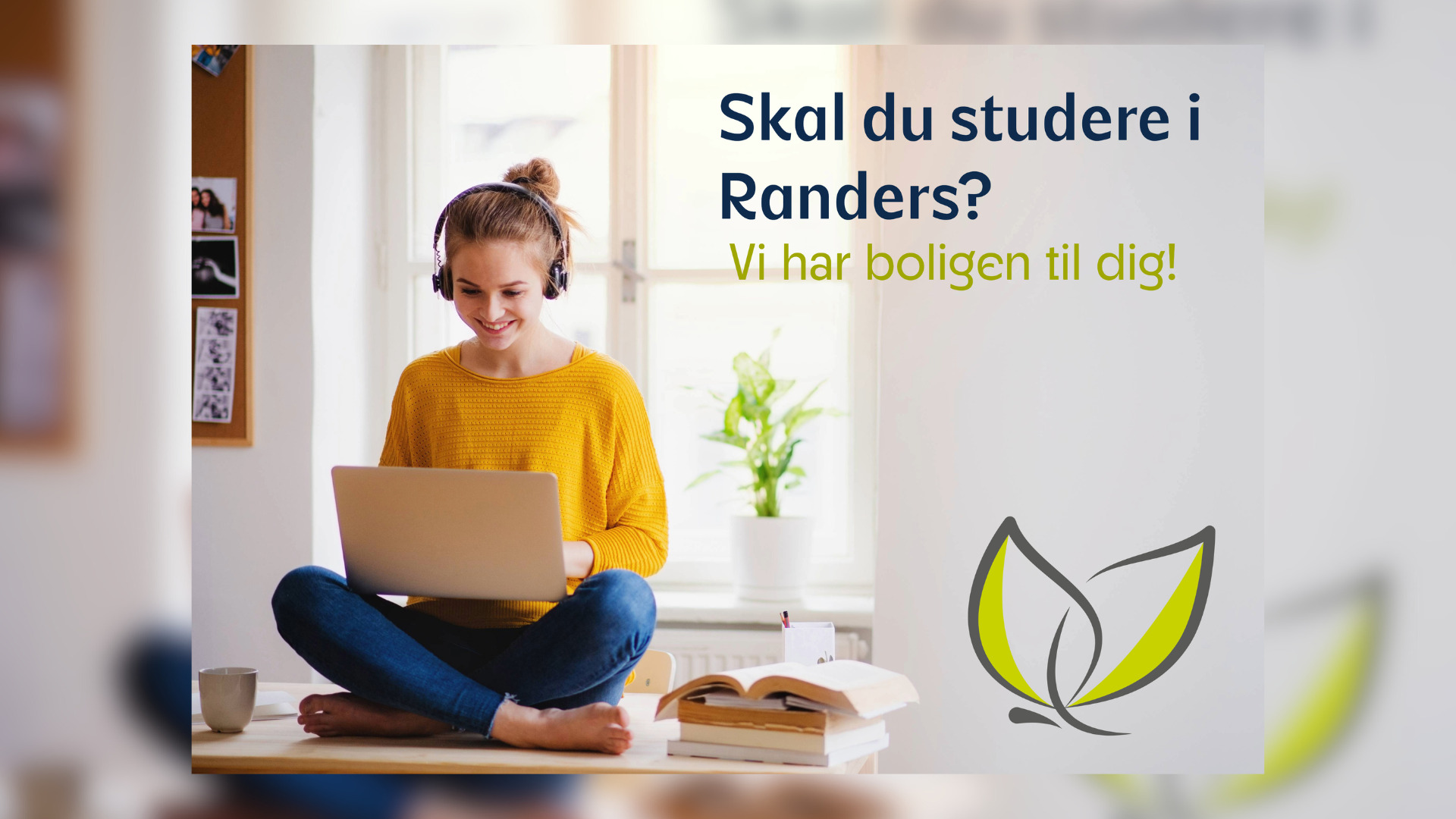 Skal du studere i Randers? RandersBolig har boligen til dig!