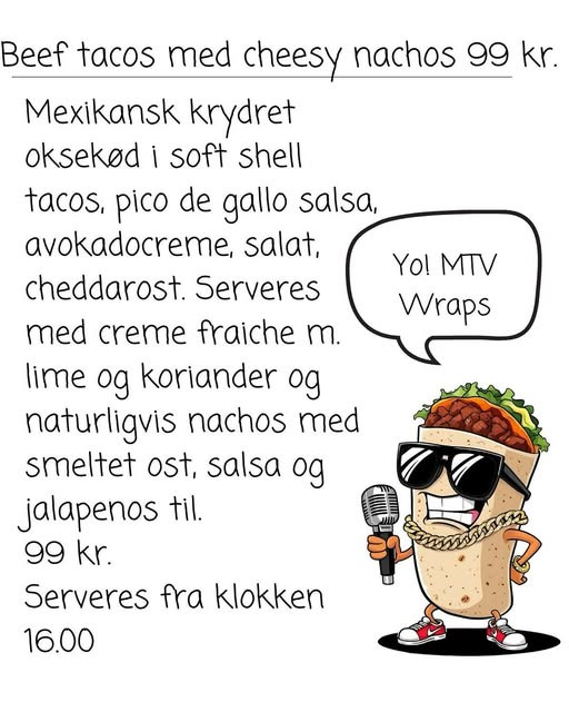 FrAAderen inviterer til taco Tuesday på ugens første åbningsdag