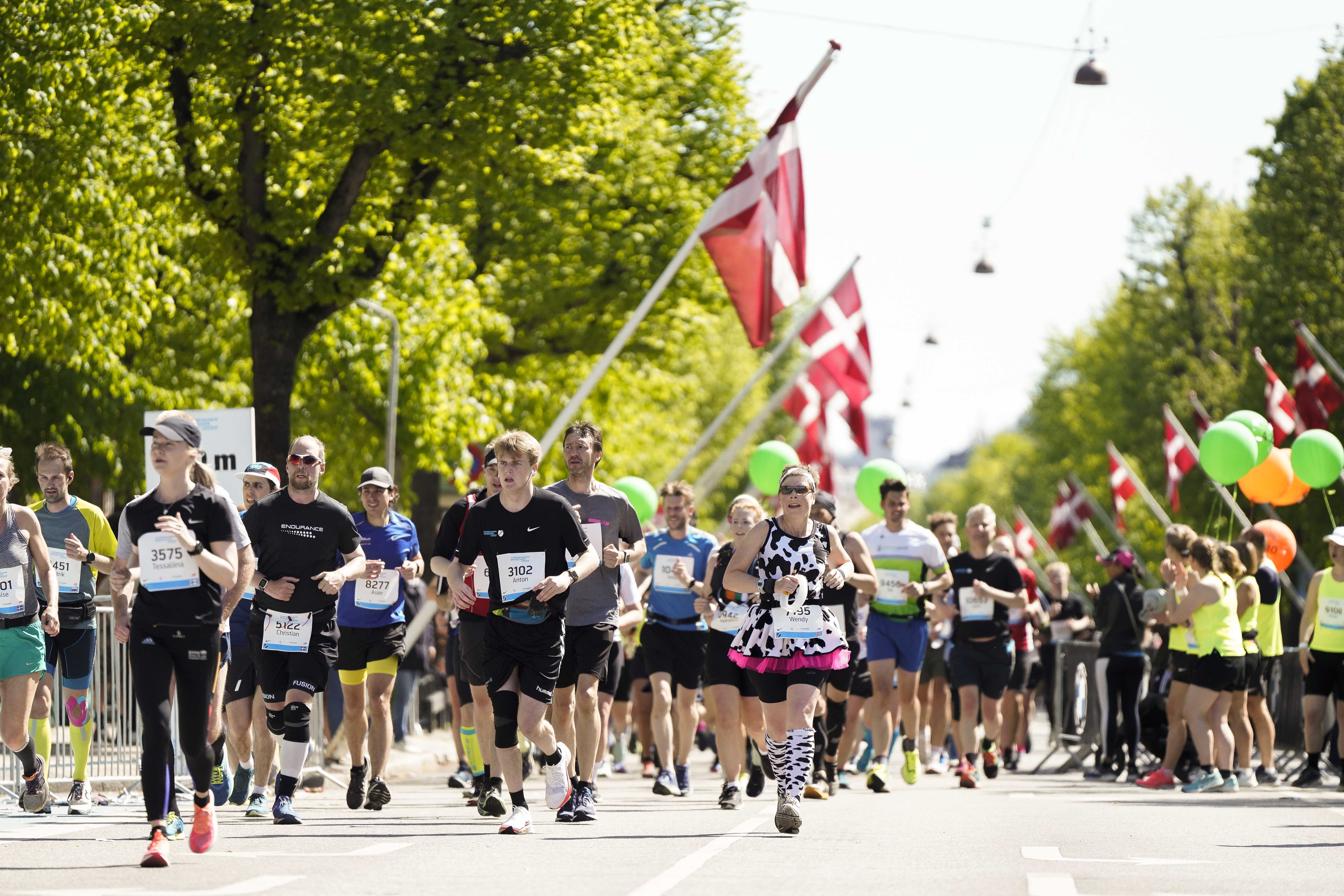 Forårsmarked og marathon forårsager vejlukninger i Frederiksberg den 4.-5. maj