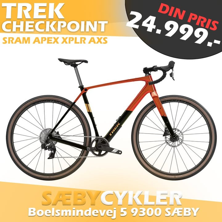 Nye Trek Checkpoint modeller nu tilgængelige hos Sæby cykler