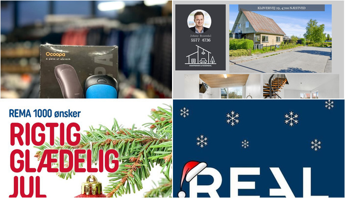 Nyt fra Knapmann & Rosendal ApS, Slagelse Camping og Outdoor Center, RealMæglerne Næstved by Bülow ApS og 1 anden