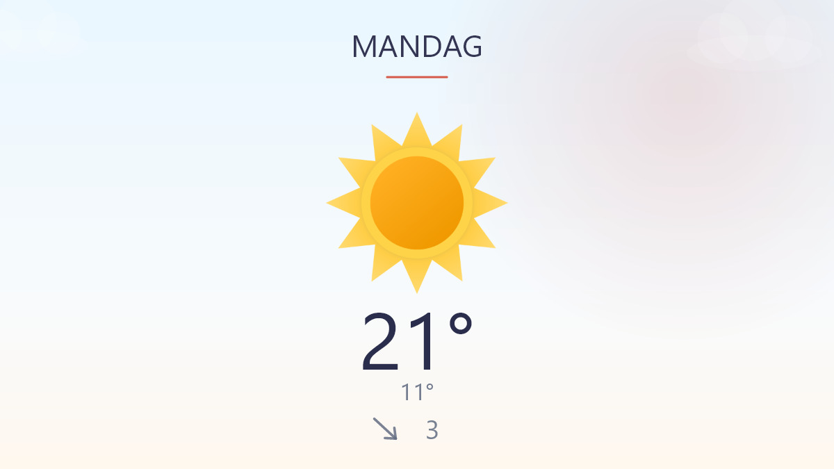 Sol og lun luft – men start forsigtigt