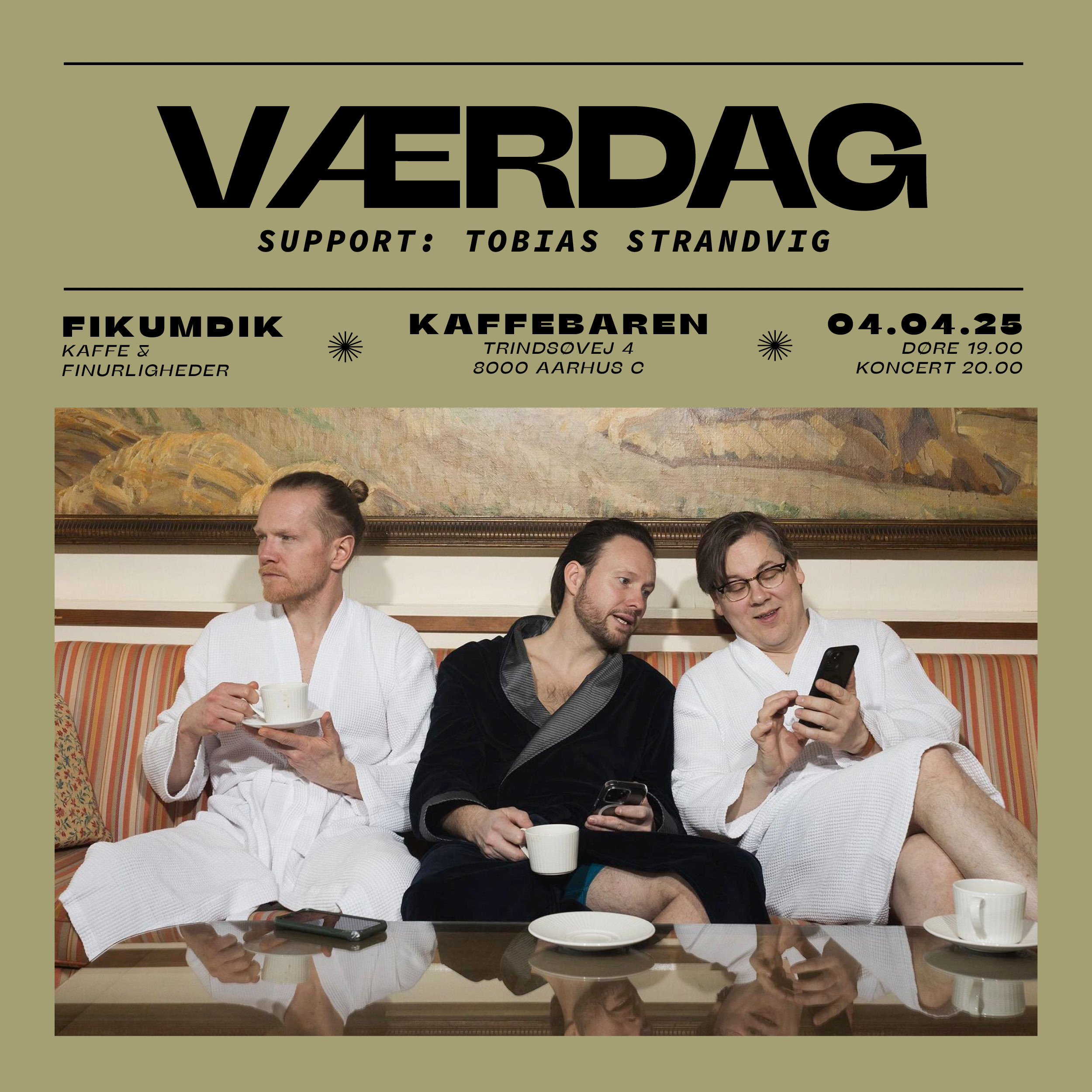 Oplev Værdags musikalske magi på Fikumdik Kaffe