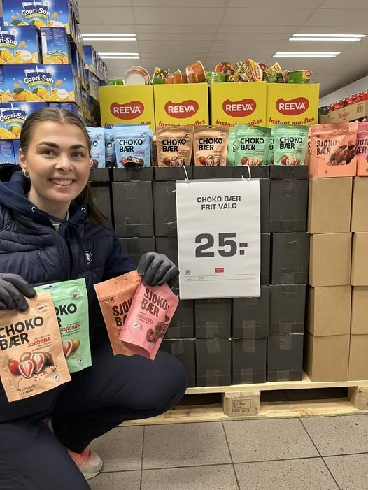 Rema 1000 Aalborg på Stenbjergvej lancerer konkurrence om sjokobær