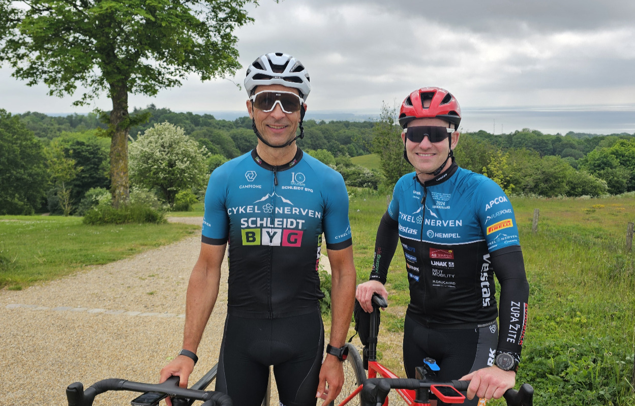 Anders Sørensen fra Vojens cykler Tour de France-bjerge og gør en forskel!