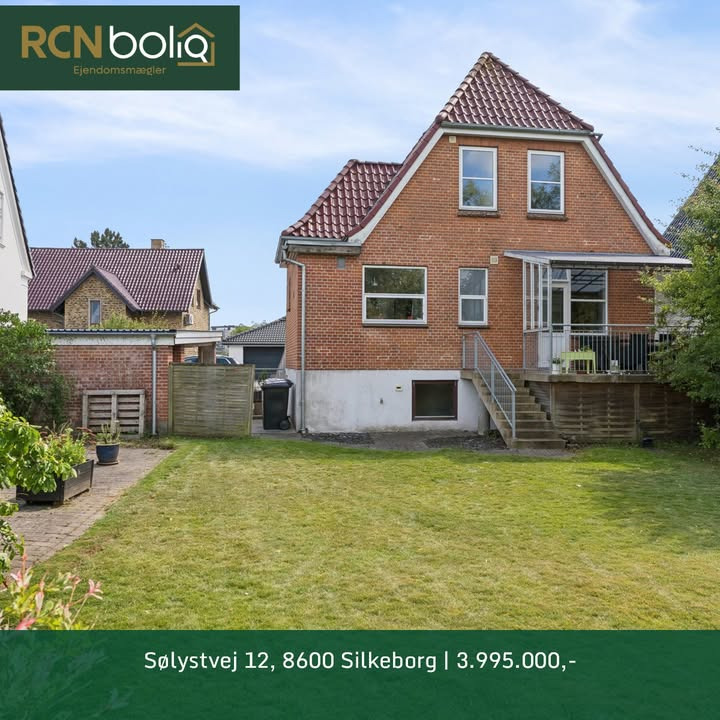 RCN Bolig Silkeborg fremhæver villa på en af Silkeborgs mest attraktive veje