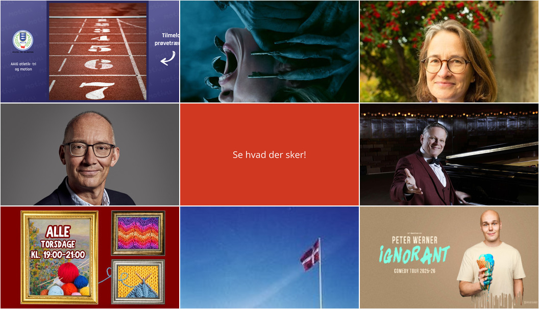 Spændende begivenheder i Aabenraa: Fra gratis atletik for børn til musikalsk teater