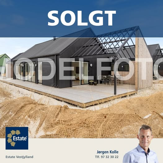 Estate Vestjylland sælger fritidsbolig i Hvide Sande