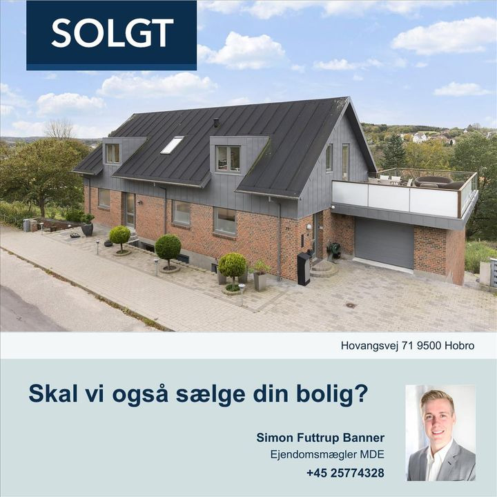 EDC Søren Jensen har solgt bolig på Hovangsvej 71 i Hobro