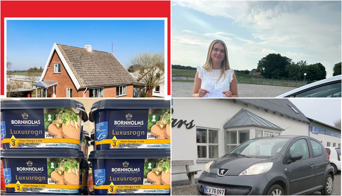 Nyt fra MENY Hobro, home Hobro, Oscar Biludlejning og 1 anden