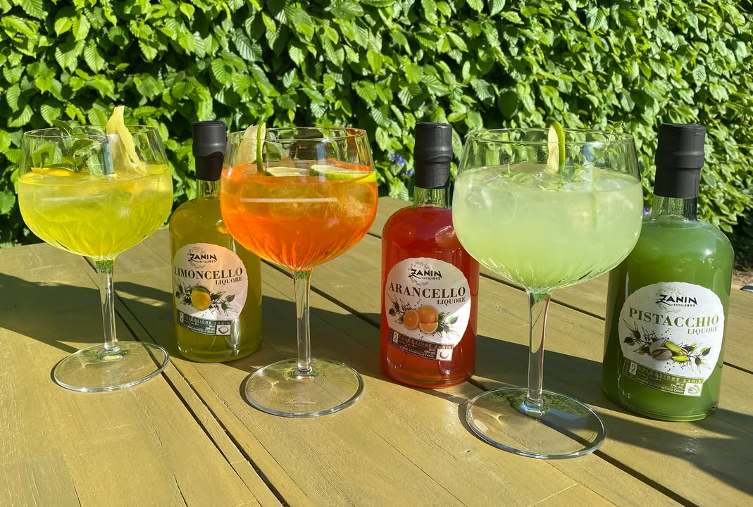 Lahvino Wine & Spirits byder på sommerens iskolde spritzoplevelser med likører fra Zanin 1895