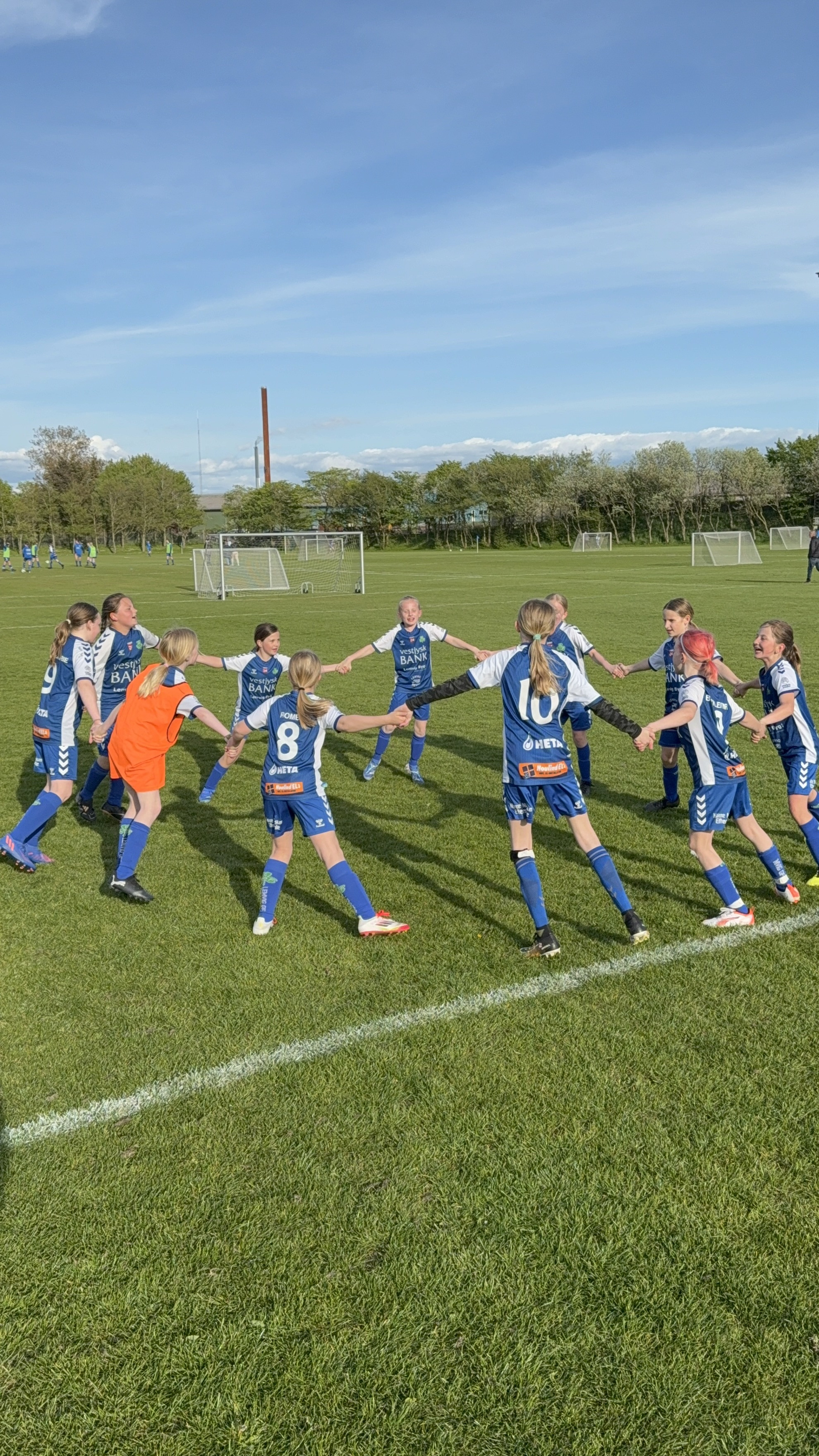 Lemvig GF's U11 Piger overlegne i målregn mod Mejdal-Halgård