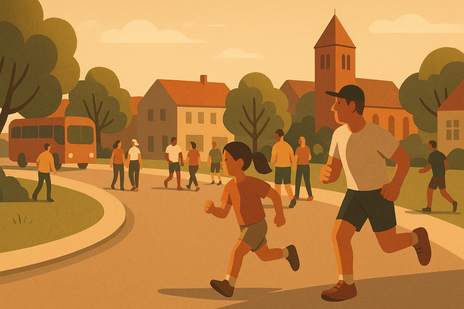 Djurslands Bank løbet samler Hinnerup til motionsfest