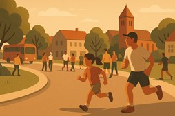 Djurslands Bank løbet samler Hinnerup til motionsfest