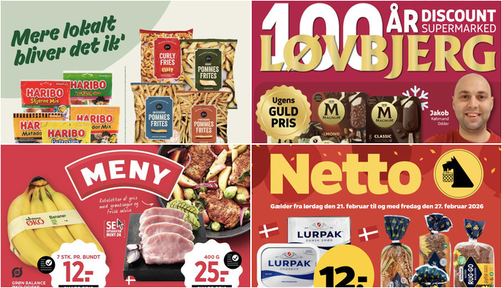 Nordthy tun til kun 5 kr. og økologiske danske gulerødder for 8 kr. i Viborgs lokale dagligvarebutikker