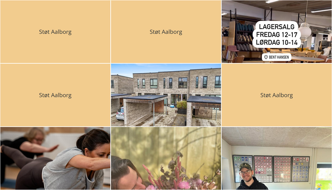 Nyt fra Lagersalg.com, Mæglerhuset Aalborg, Gug Planteskole og 2 andre