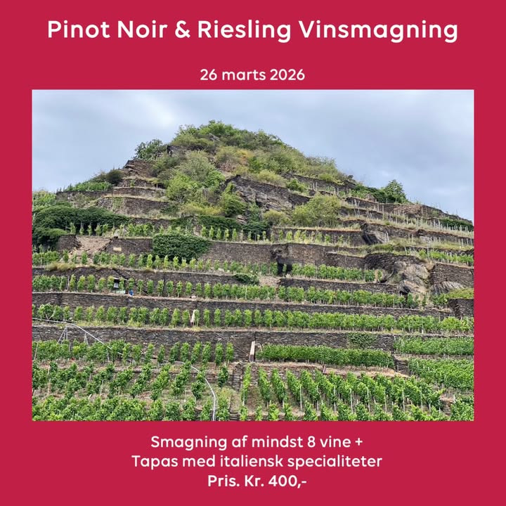 Lahvino Wine & Spirits inviterer til Pinot Noir og Riesling vinsmagning i marts