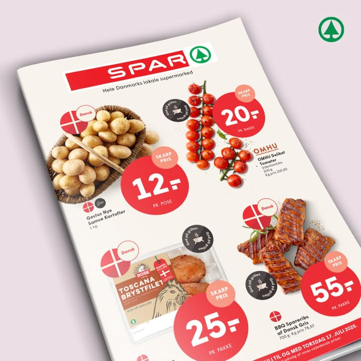 SPAR SKALLERUP A/S inviterer til grillaften med saftige sommeropskrifter