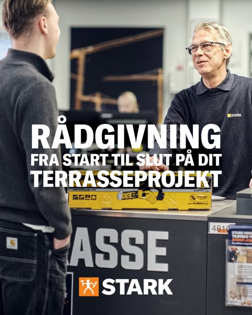 STARK Hobro rådgiver om at bygge den rigtige terrasse