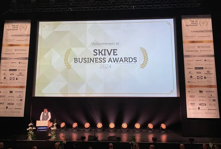 Skive Business Awards 2024: Lokale virksomheder og mentorer hædret for fremragende indsats