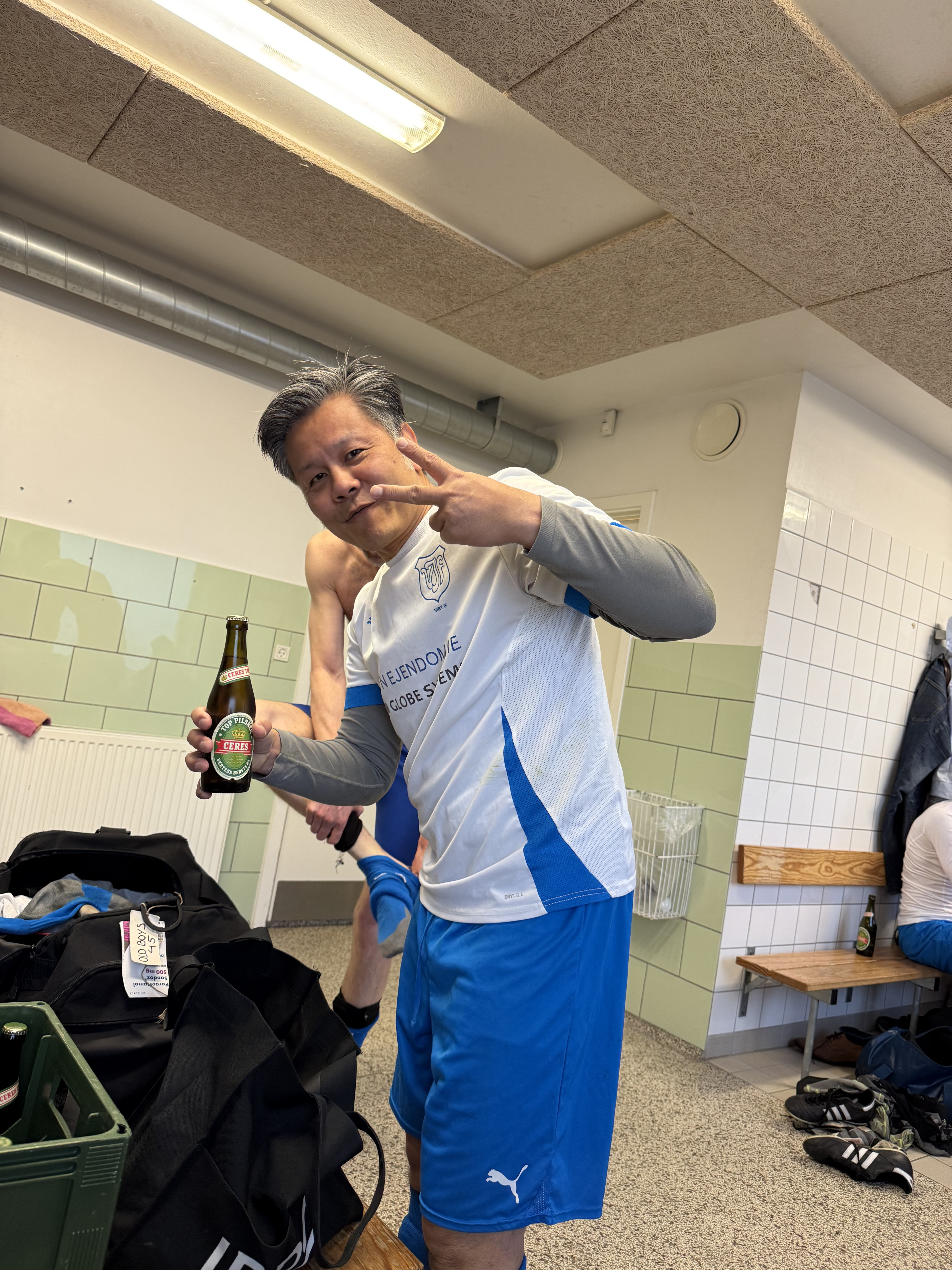 Jakob Poulsen syndromet blev smidt: Viby IF's oldboys triumferer over Hammel GF