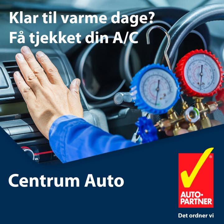 Centrum Auto klar til at sikre optimal køling i bilen til forår og sommer