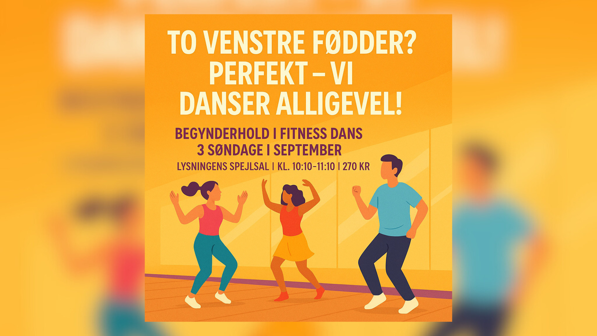 DanceSmileAndBeHappy præsenterer nyt begynderforløb: Perfekt til nye fitnessdansere