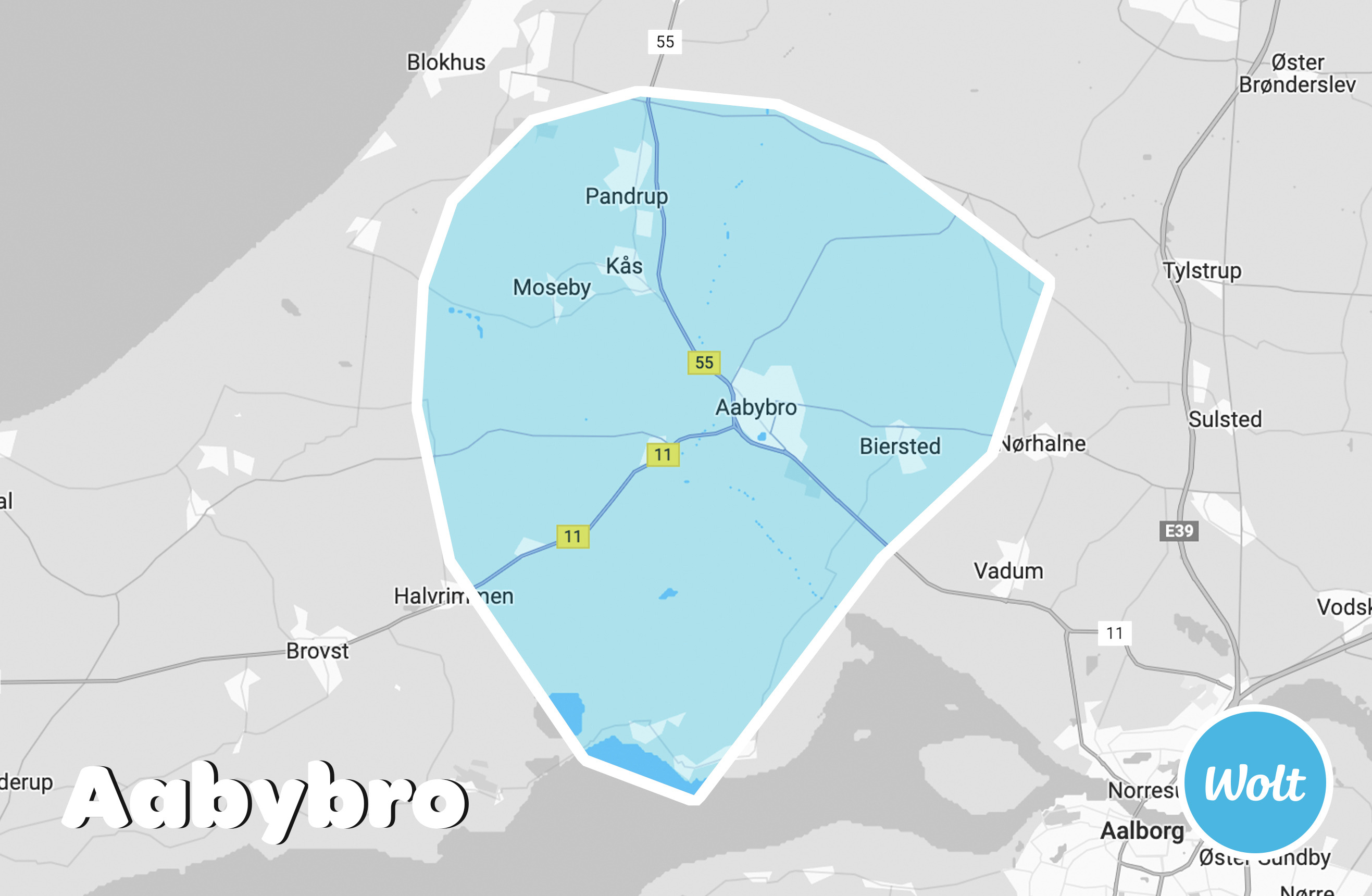 Wolt kommer til Aabybro