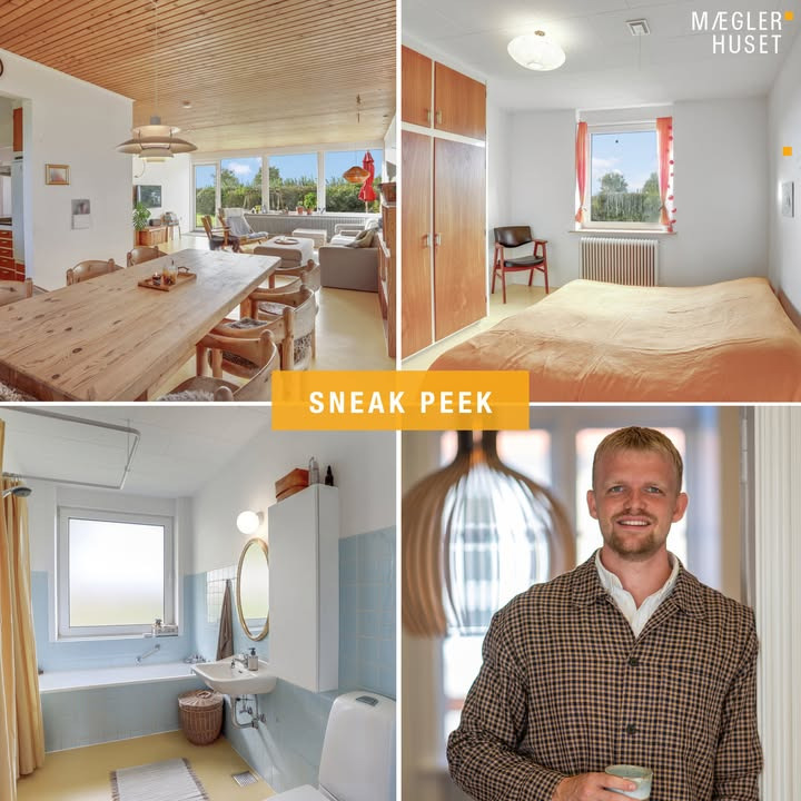 Mæglerhuset Sæby præsenterer centralt beliggende villa med havkig til salg