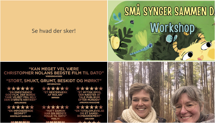 Aalestrup byder på sangworkshop, filmepos og foredrag om mental sundhed i den kommende uge
