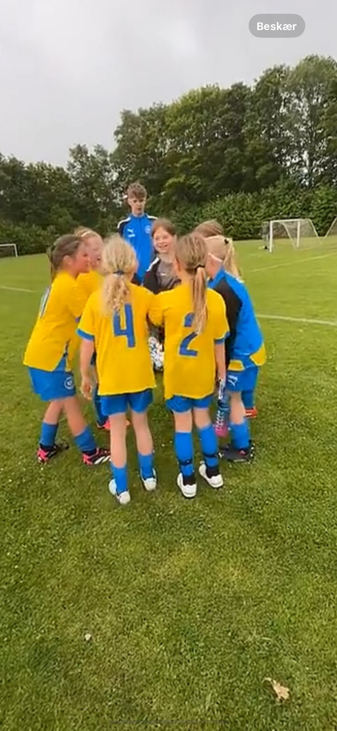 Uafgjort trods flot indsats fra Kjellerup IF's U9-piger mod Overlund GF