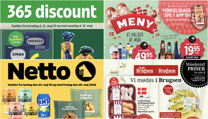 Coop smør til kun 6 kr. og Tuborg Squash til 3 kr. - se de mange gode lokale tilbud