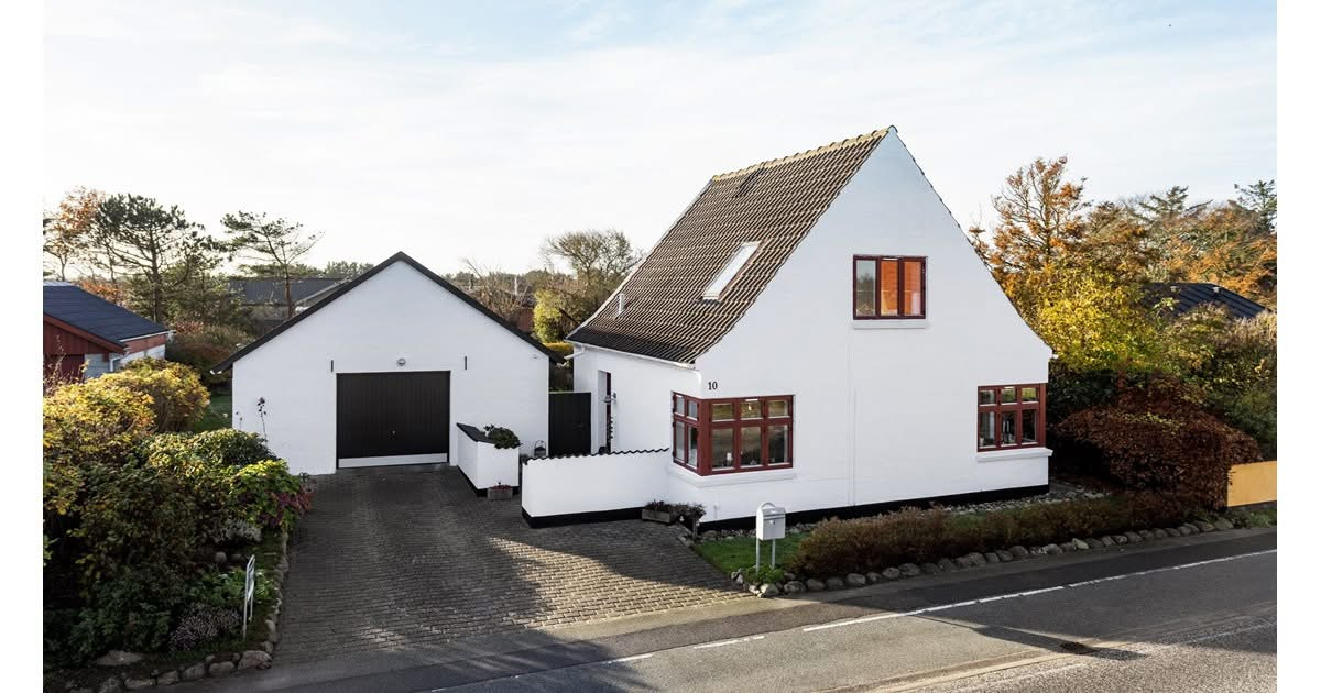 Unik villa i Lønstrup med charme og plads præsenteret af danbolig Hjørring