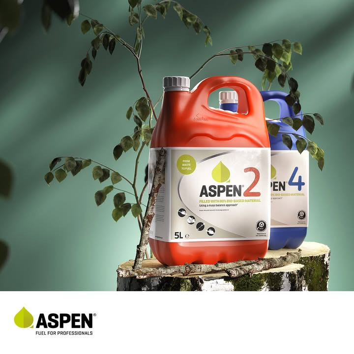 Bonde Maskiner introducerer biocirkulær Aspen brændstof med 80% biobaseret indhold