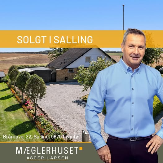 Mæglerhuset har solgt Brårupvej 22 i Salling