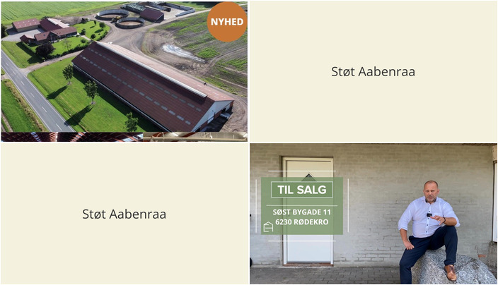 Nyt fra LANDBOGRUPPEN SØNDERJYSK og EJENHOLM BOLIG & ERHVERV