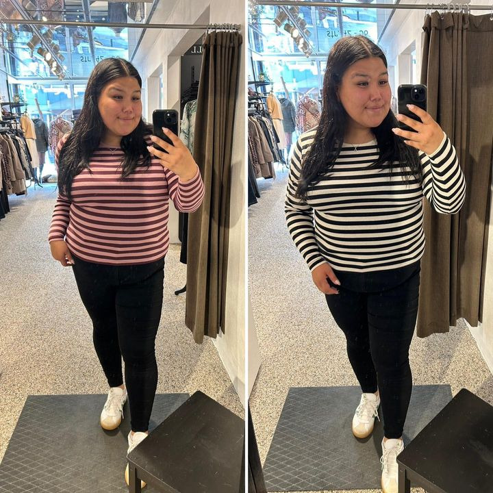 Garderoben præsenterer nyheder fra Soyaconcept – vælg mellem rosa eller sort/hvid striber