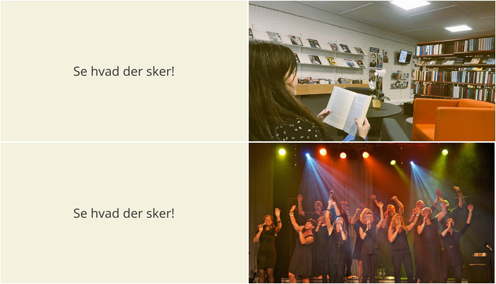 Få et litterært og musikalsk afbræk i hverdagen i Terndrup