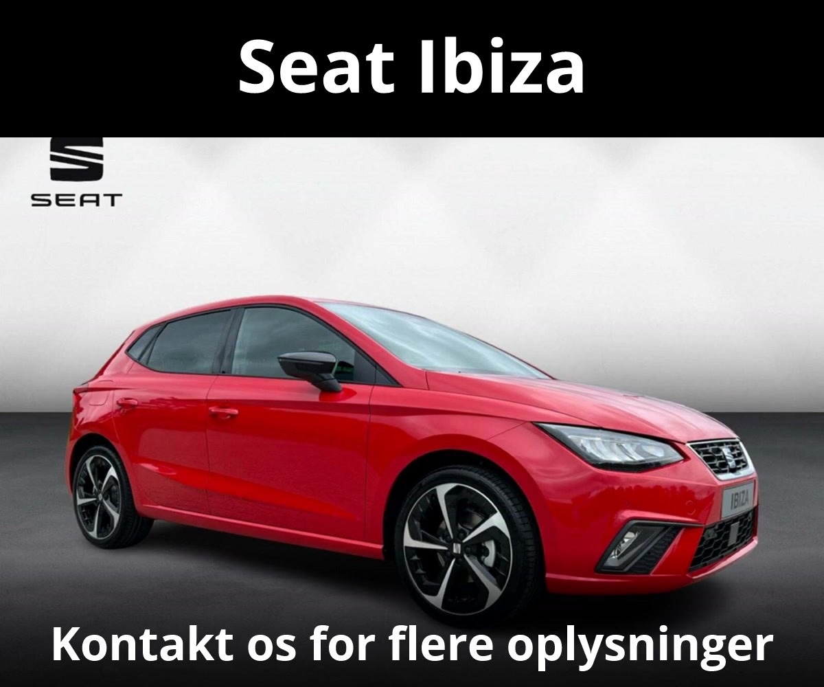 Bilco A/S Randers: få inspiration til din nye bil med en flot Seat Ibiza