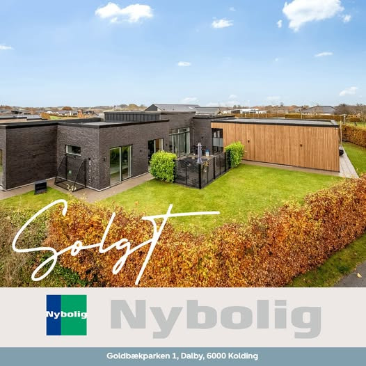 Nybolig Kolding ønsker tillykke med salget af Goldbækparken 1, Dalby
