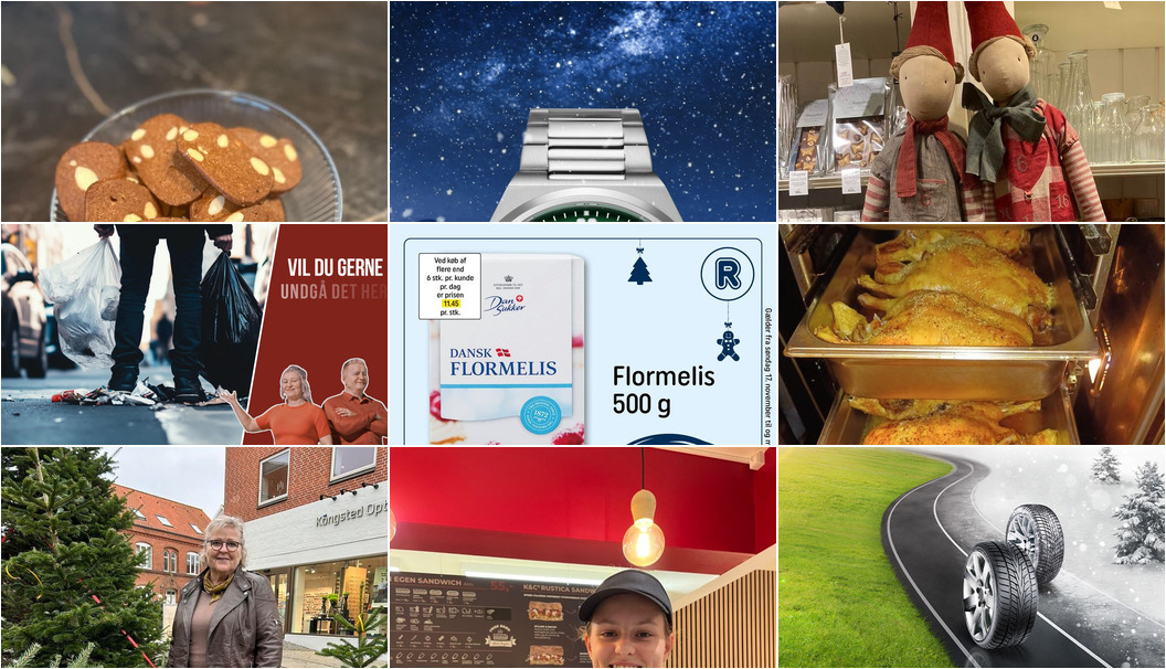 Nyt fra ELINS BUTIK, Thisted Rengøring & Grossist, NYT SYN BRØNDUM JEPPESEN og 7 andre