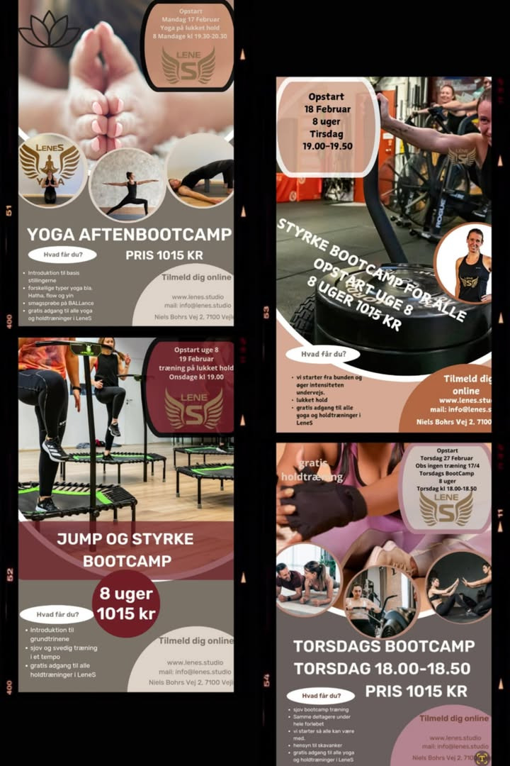 LeneS inviterer til nye bootcamps i Vejle: Kom i gang med træningen i februar